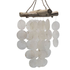 Pearl Effect & Driftwood Cross Chime product image 4