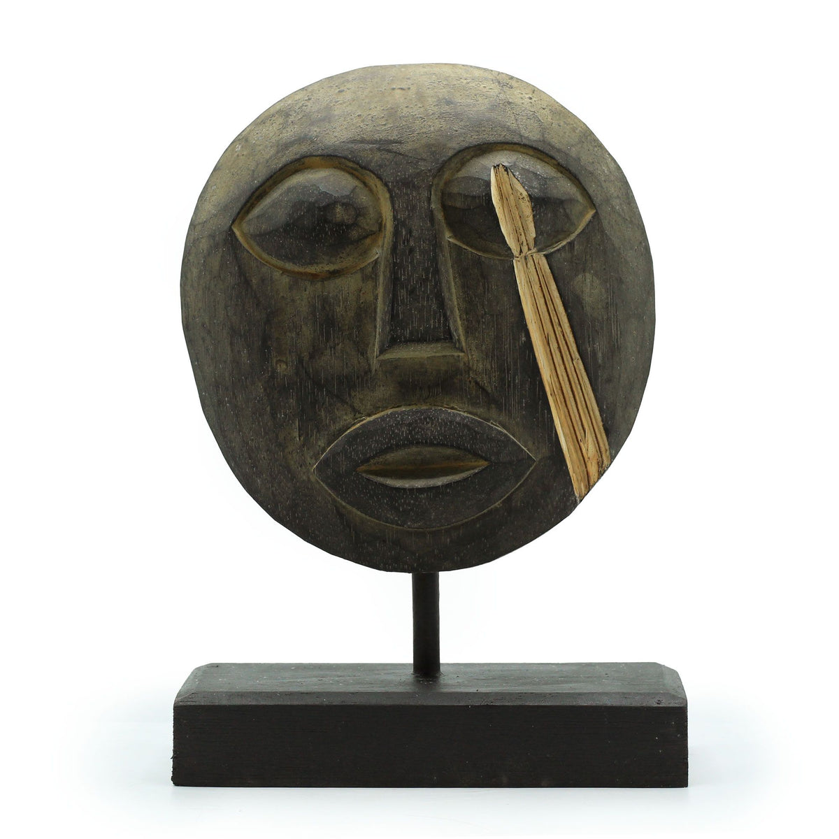 Timor Tribal Decorative Mask - Antique 27x20cm product image