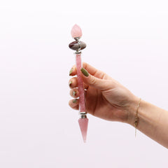Shiva Lingam Magic Wand - Rose Quartz - Love product image 2