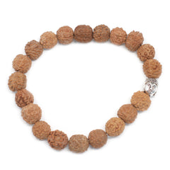 Rudraksha Buddah Bangle Mala - Natural product image 4
