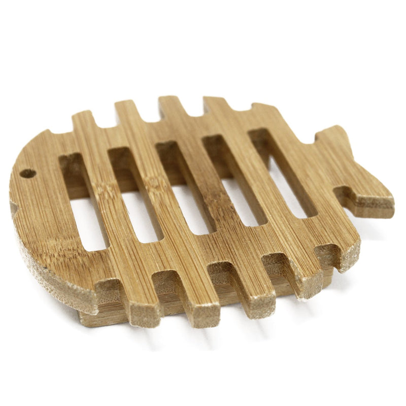 Hemu Wood Soap Dish - Fish product image