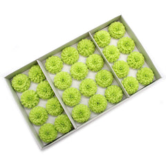 Craft Soap Flower - Small Chrysanthemum - Light Green product image 4