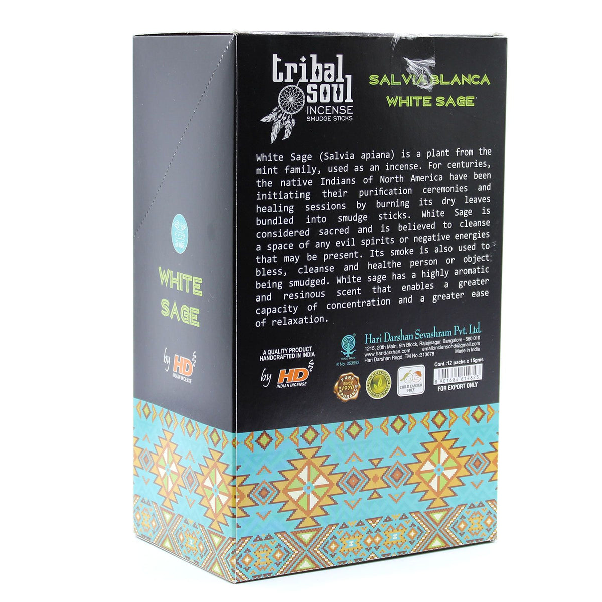 Tribal Soul Incense Sticks - White Sage product image 2