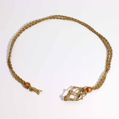 Gemstone Necklace Cord - Sand product image 4