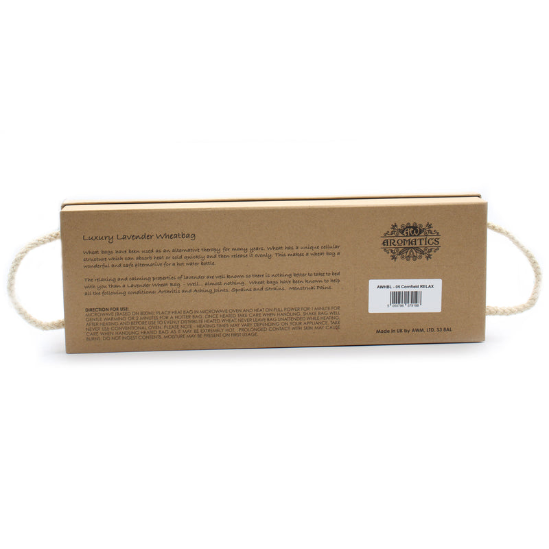 Luxury Lavender Wheat Bag in Gift Box - Cornfield RELAX product image