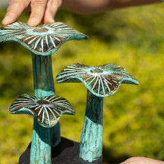 Small Golden Mushroom Art - 20cm - Greenwash product image 3