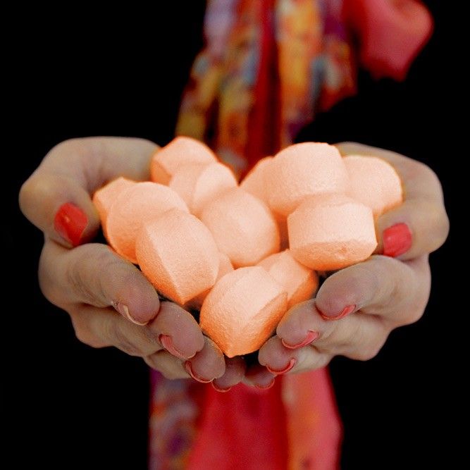 1.3Kg Box of Chill Pills (Mini Bath Bombs) - Fresh Oranges product image 2