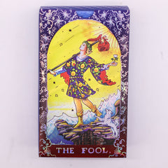 Blue Foil Tarot Card Set - Mandala - with booklet product image 8