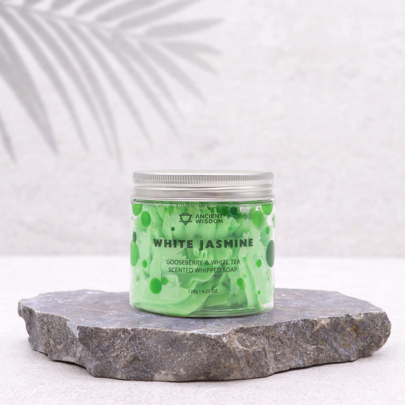 Gooseberry & White Tea Whipped Soap 120g product image