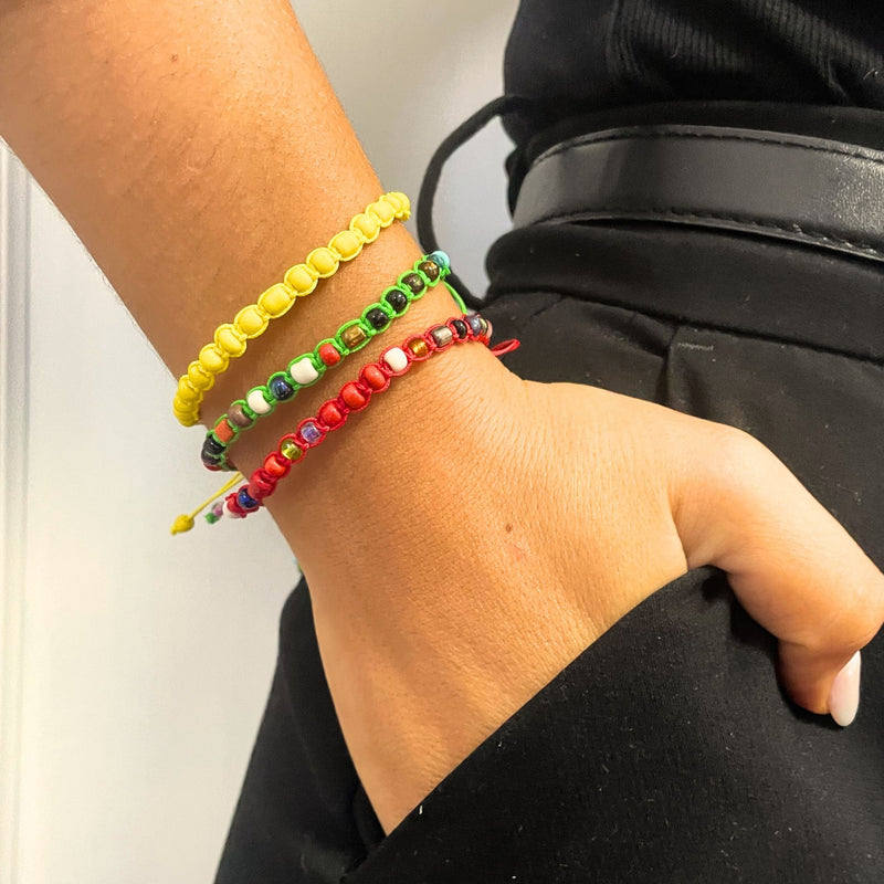 Handmade Friendship Bracelets - Tiny Forever Beads (asst) product image