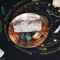 Copper Offer / Smudge Plate - Flower of Life product image 2