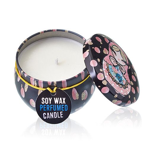 Art Tin Candle - Assorted Design - Russian Dolls - Dolly Blue product image 11