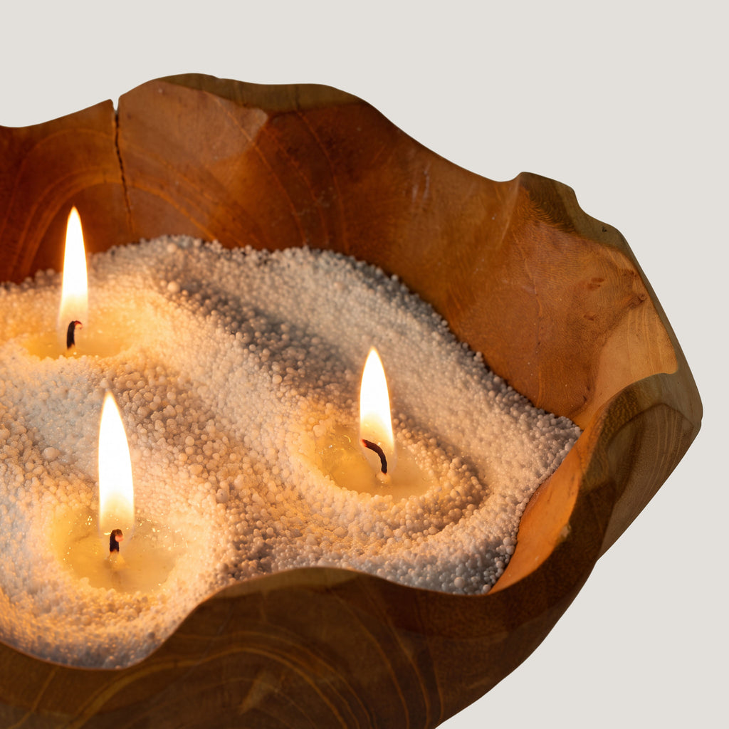 Fragranced Candle Sand - White - Starlight Elixir - 300g - product image 12