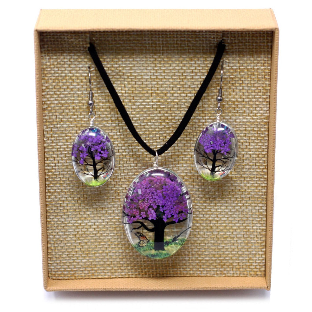 Pressed Flowers - Tree of Life set - Lavender product image 5