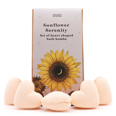 Sunflower Serenity Bath Heart Gift Set product image