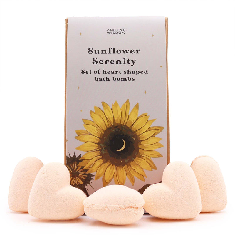 Sunflower Serenity Bath Heart Gift Set product image