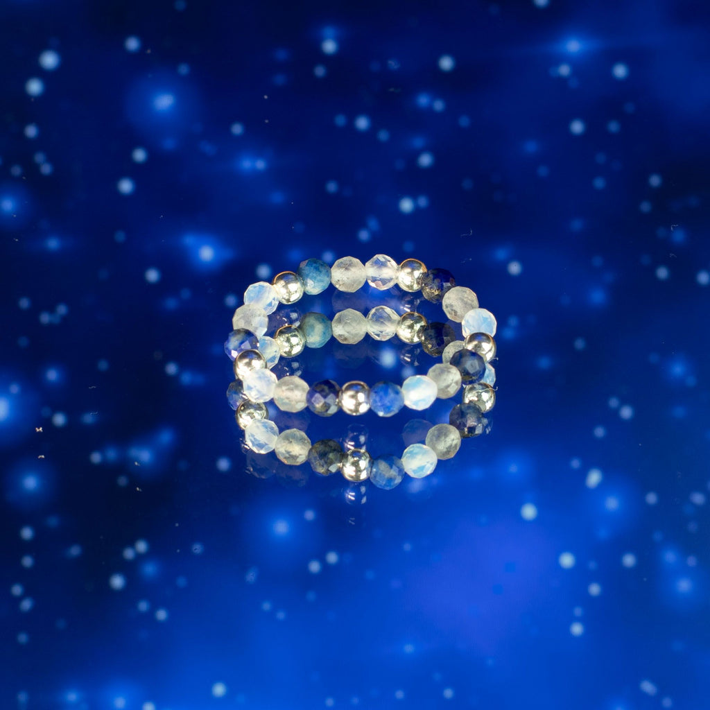 Nymph Spirit Gemstone Ring Set - Northern Lights product image 7