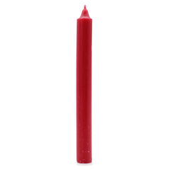 Solid Colour Dinner Candle Set - Pack of 21 - Rustic Red product image 4