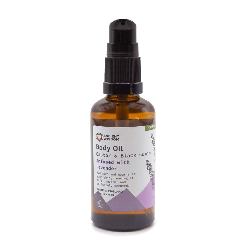 Organic Body Oil 50ml - Lavender product image