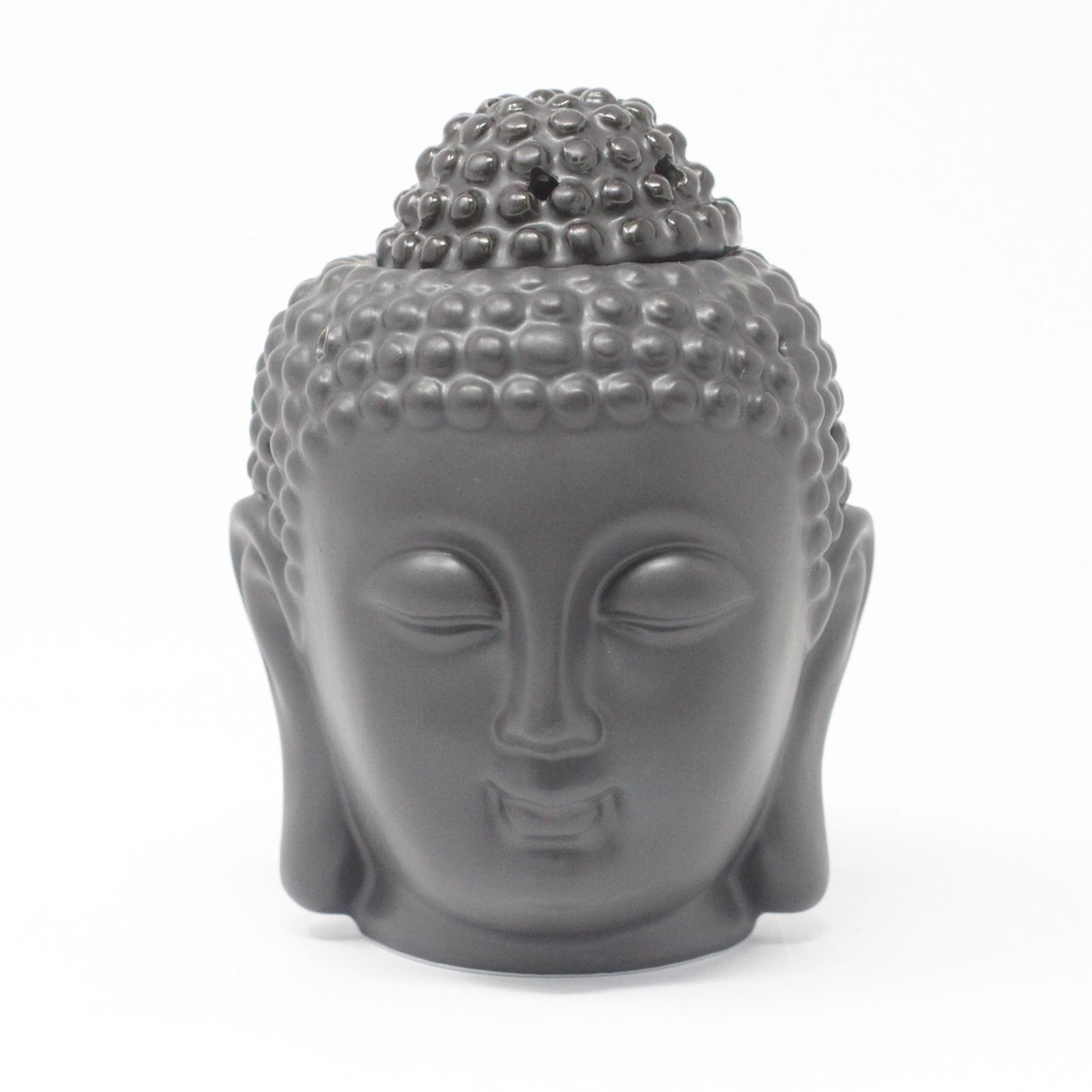 Buddah Head Oil Burner - Dark Brown product image