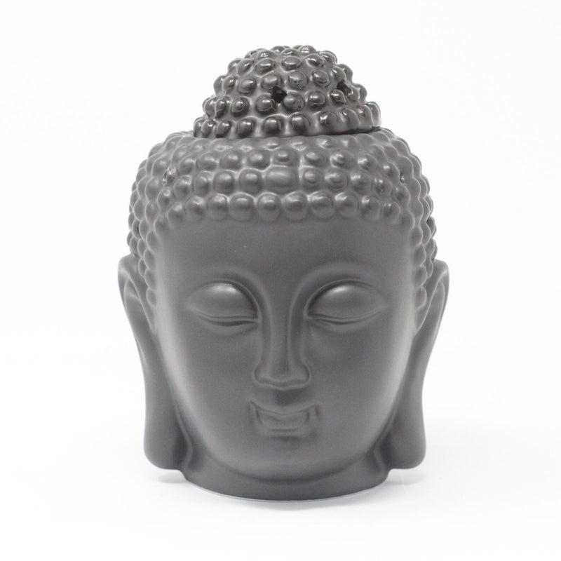 Buddah Head Oil Burner - Dark Brown product image
