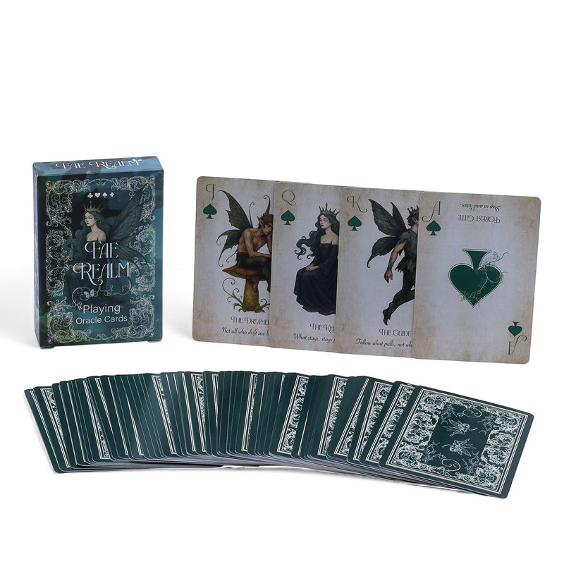 Fae Realm Playing & Oracle Cards – Fairy Theme product image