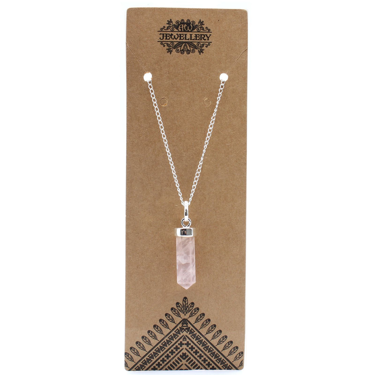 Gemstone Classic Point Pendant - Rose Quartz product image 2