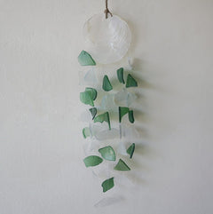 Copis & Glass Drop - Green & White Glass product image 2