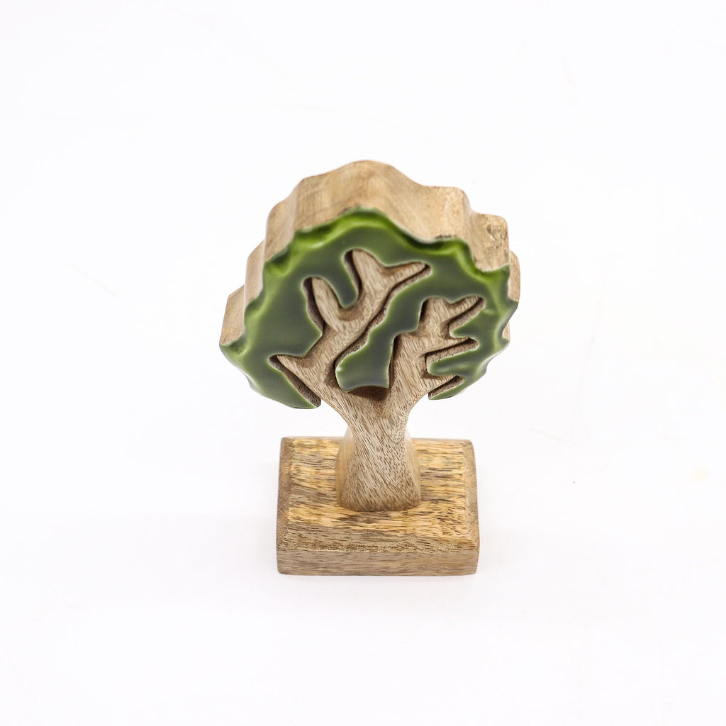 Lost in the Forrest - Single Tree 3D Wooden Decoration - 20x10cm product image 2