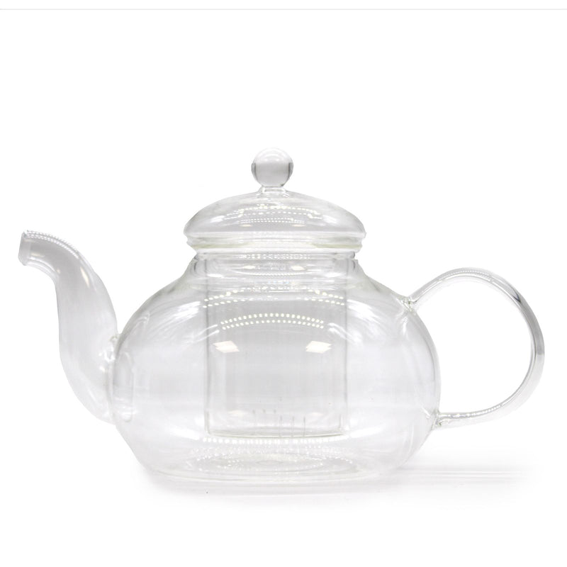 Glass Infuser Teapot - Round Pearl - 800ml product image