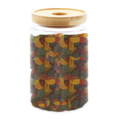 Cottage Bamboo Glass Jar - 15cm product image 4