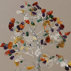 Gemstone Tree with Organite Base - 160 Stone - Multi product image