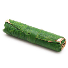 Rolled Leather Travel Notebook - 96 pages - Green 21x15cm product image