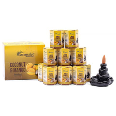 Pack of 10 Masala Backflow Incense - Coconut & Mango product image 6
