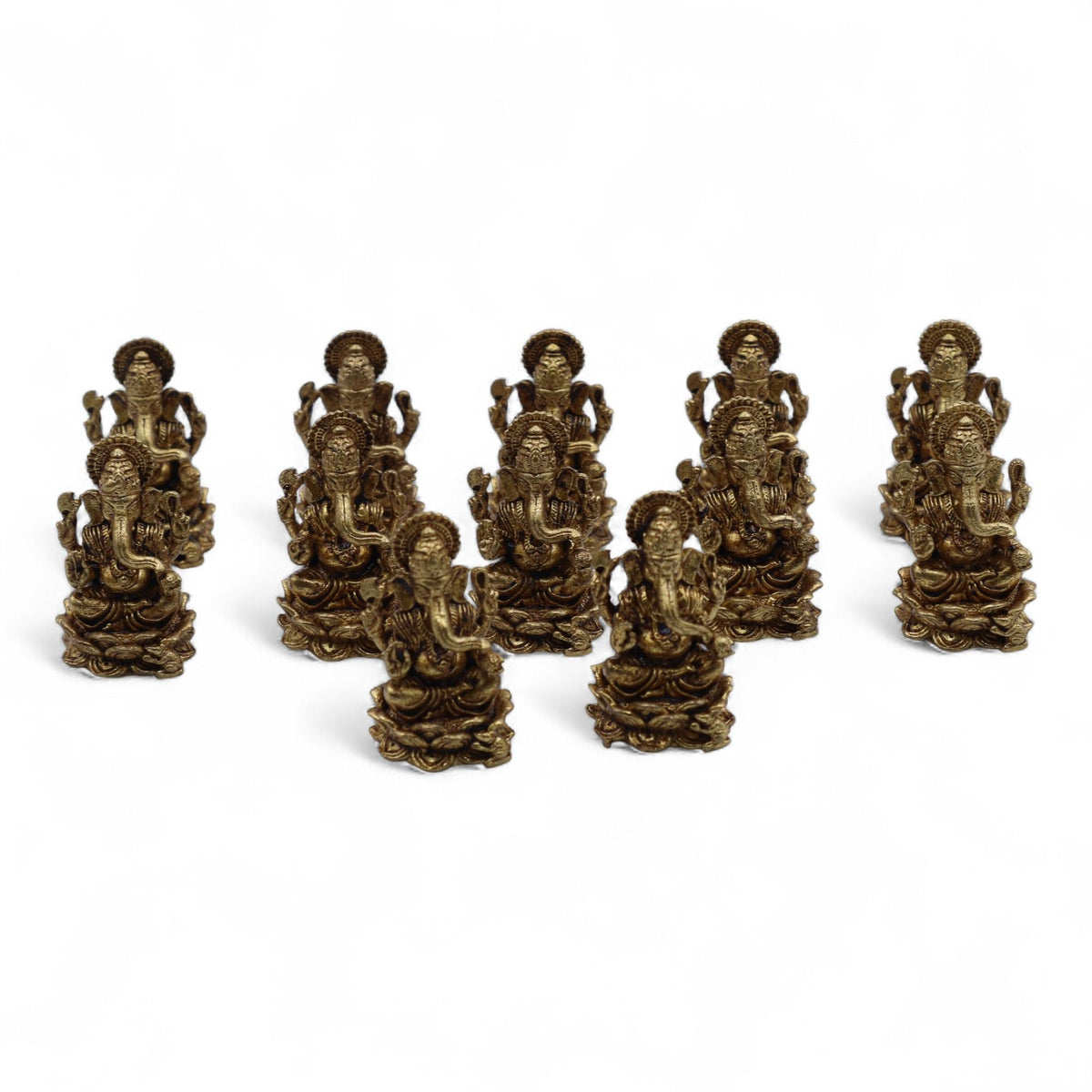 Brass Miniature Gods - Ganesha (12gms) - 30mm product image 5