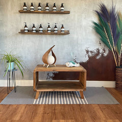 Indian Cotton Rug - 70x170cm - Grey product image 4