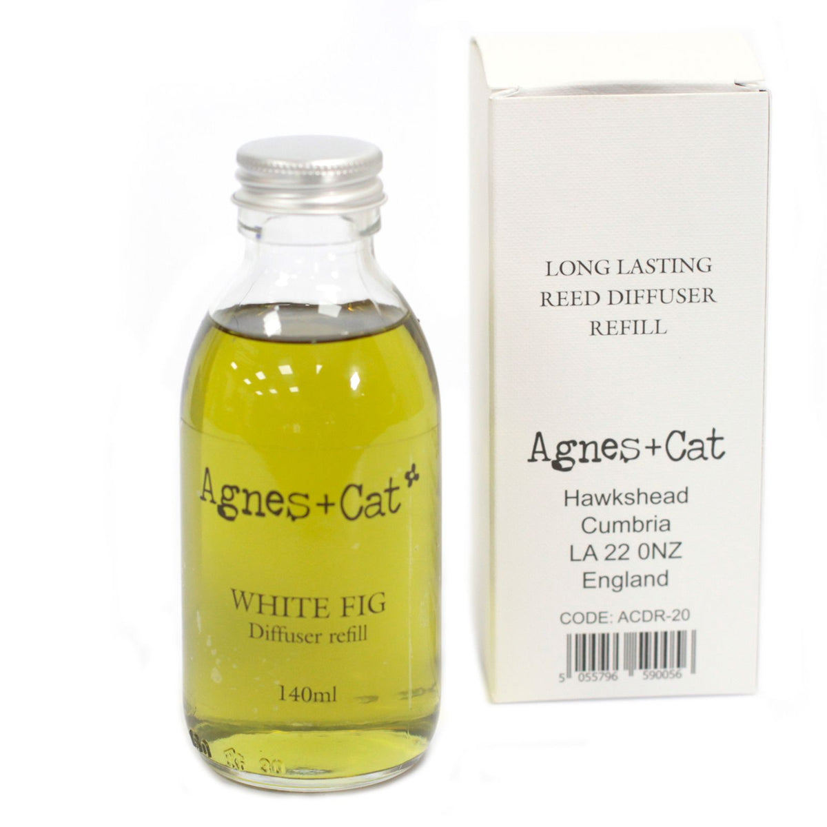 Agnes + Cat Reed Diffuser Refill - White Fig 150ml product image 5
