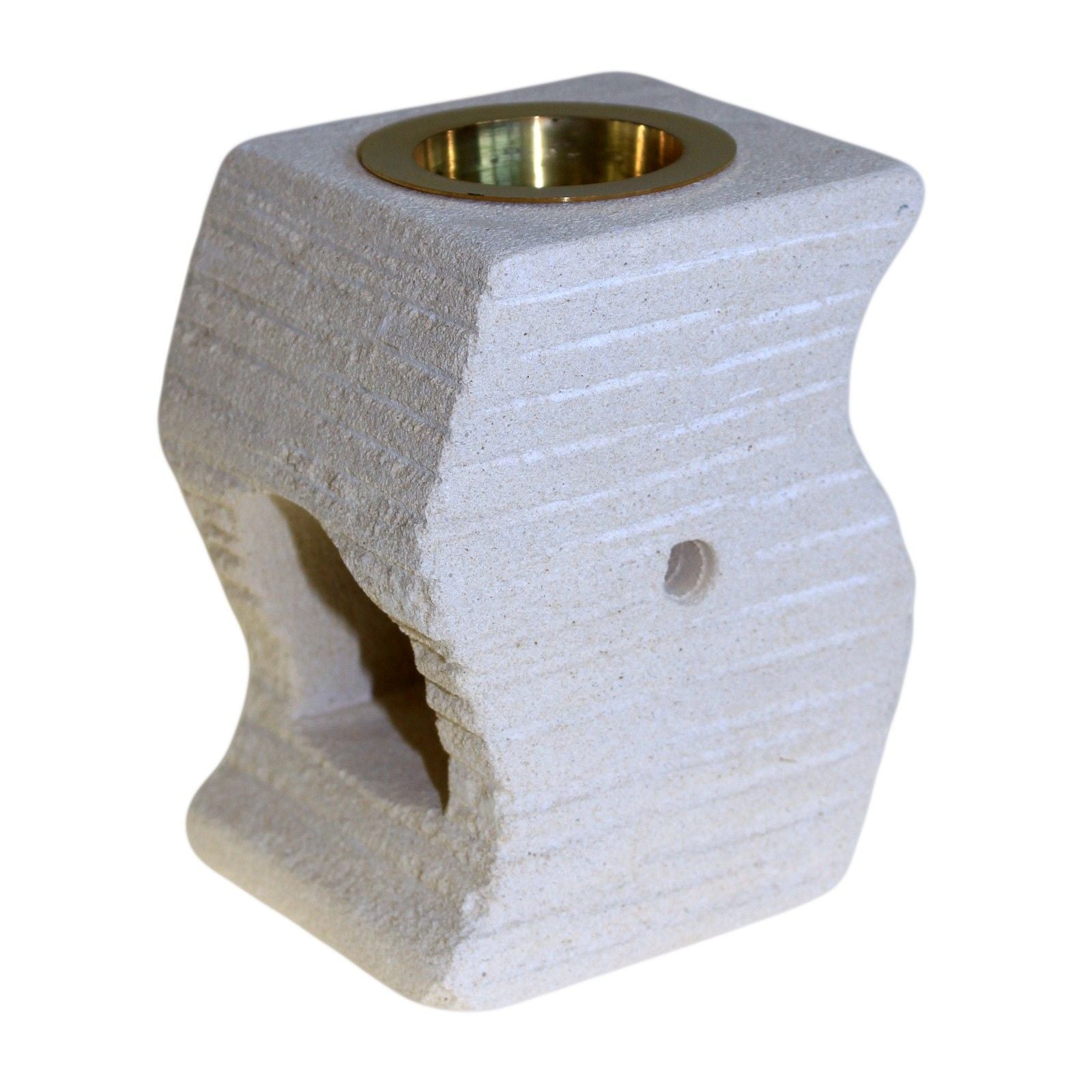 Stone Oil Burner - Stepped Wave product image