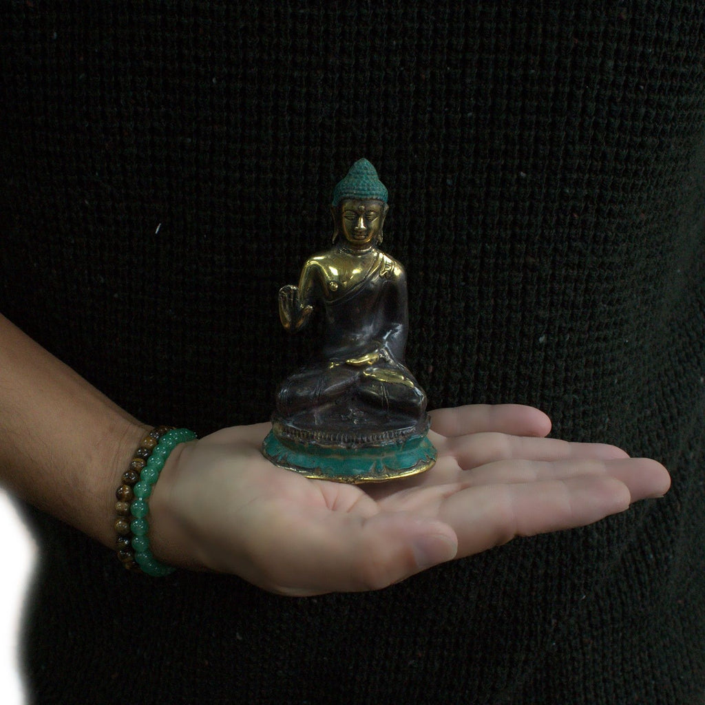 Med Hand Up Sitting Buddha product image 2