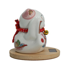 Solar Money Cat Wooden Base - Pink moving Hand product image 3