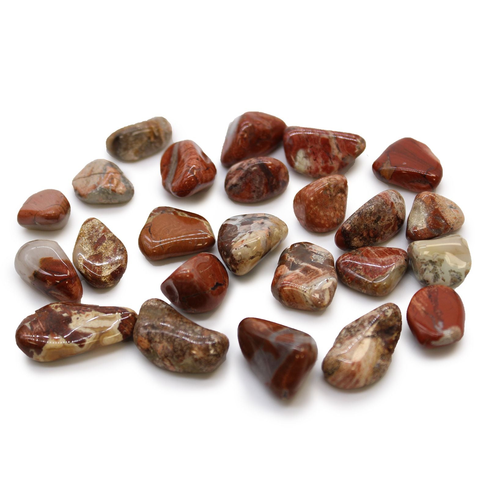 Small African Tumble Stones - Light Jasper - Brecciated product image
