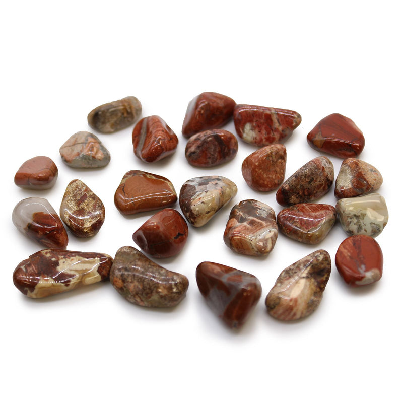 Small African Tumble Stones - Light Jasper - Brecciated product image