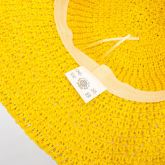 Nomad Sari Floppy Straw Sun Hat - Yellow product image 4