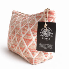 Nomad Sari Indian Jacquard Toiletry Bag - Rose Lattice product image 2