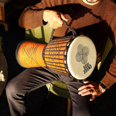 Large Pro Djembe Drum - Soul Sound (low) - 50cm (22cm Dia) product image 7
