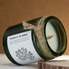 Greenman Woodwick Soy Candle - Moss & Mist product image 4