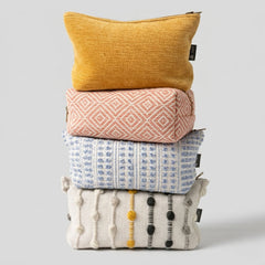 Nomad Sari Indian Jacquard Toiletry Bag - Marigold Loom product image 3