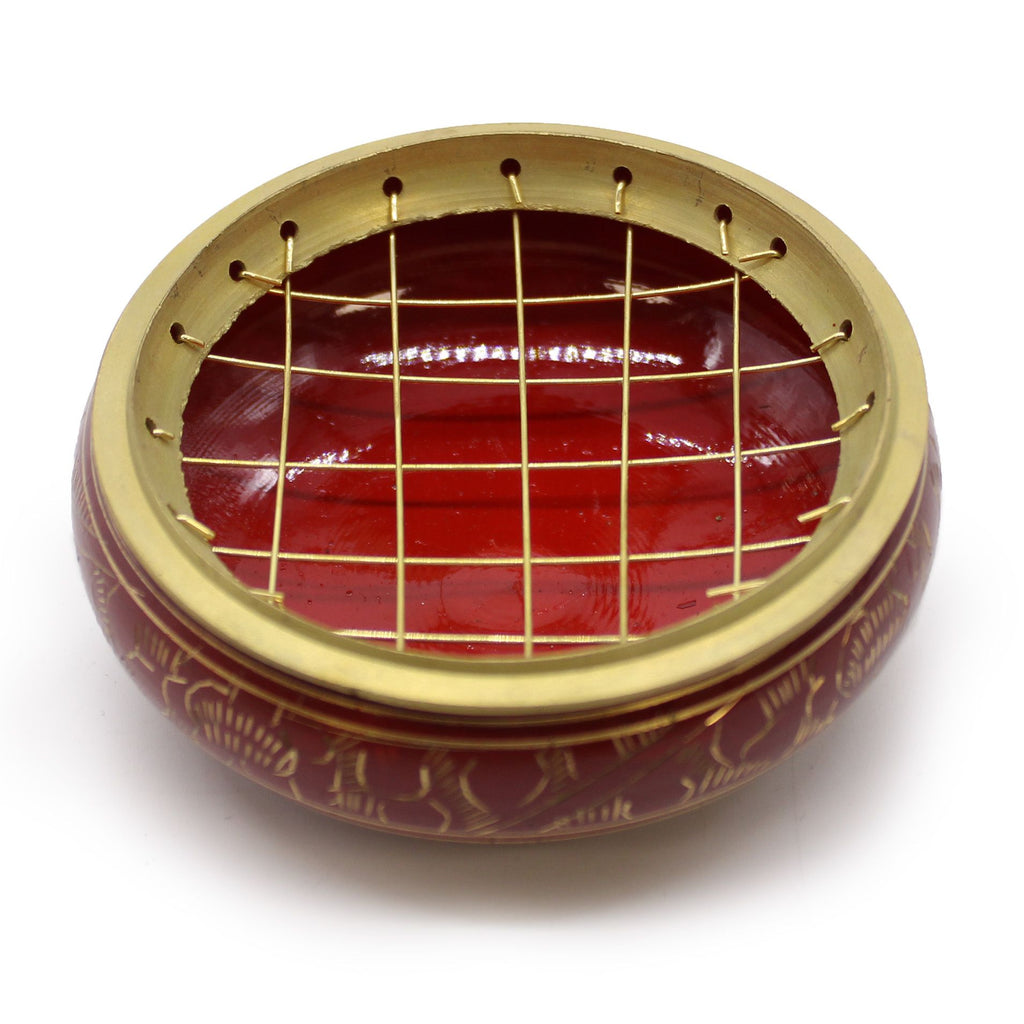 Chakra Charcoal Incense Jar - Root product image 2