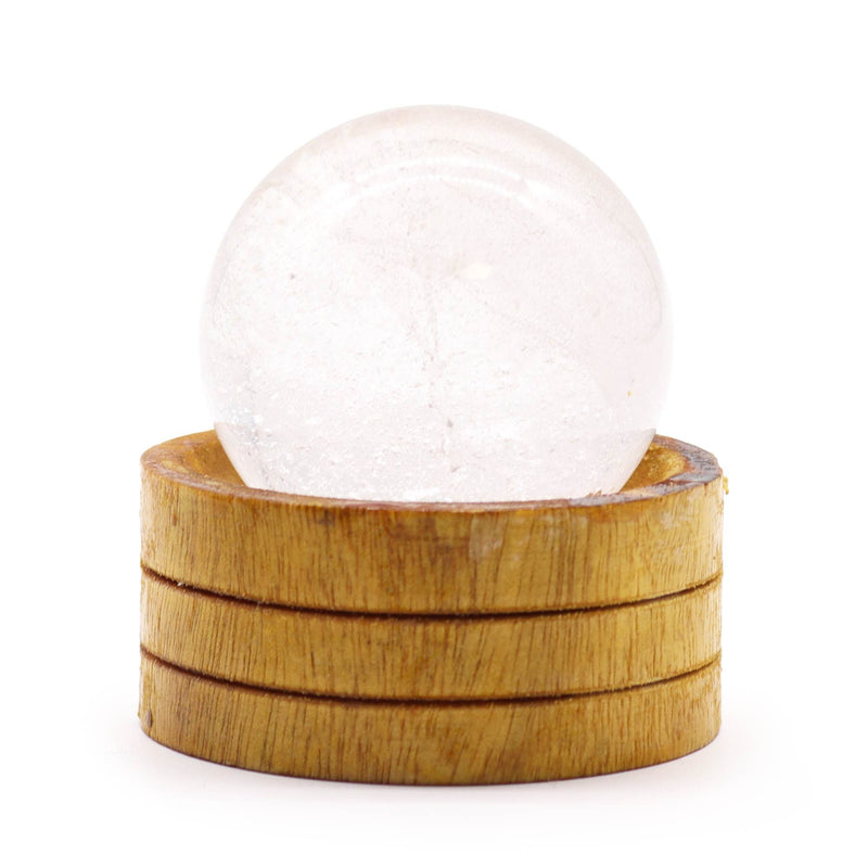 Gemstone Sphere 50mm - Clear Quartz with Stand product image
