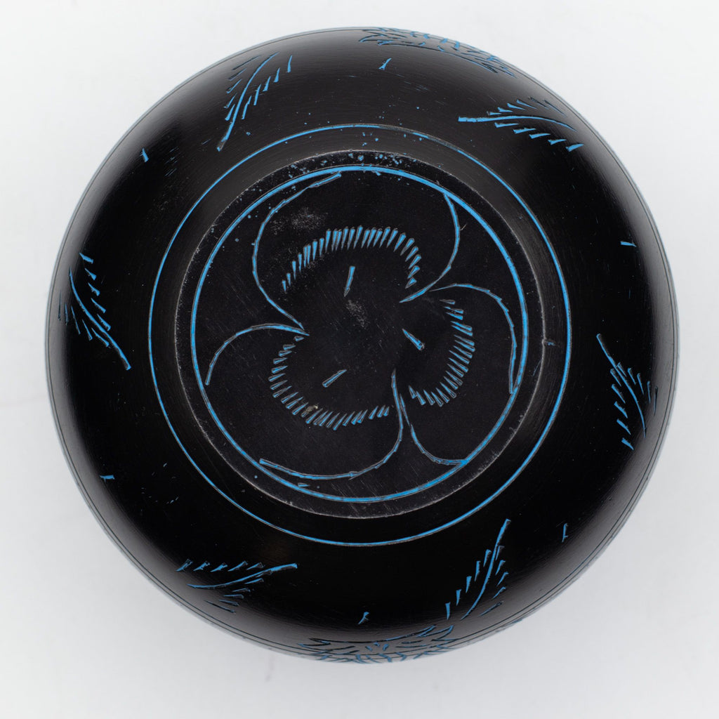 Cauldron Singing Bowl - Magic Mushroom - Blue (15cm) product image 3